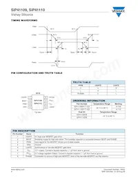 SIP41109DY-T1-E3 Datasheet Page 4