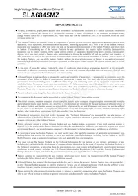 SLA6845MZ-LF2178 Datasheet Page 12