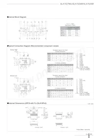 SLA7026M Datasheet Page 2