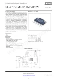 SLA7052M Datasheet Cover