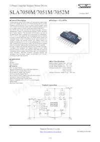 SLA7052M數據表 封面