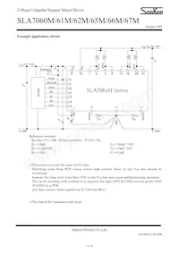 SLA7067M Datasheet Page 12