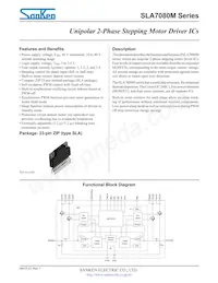 SLA7080MPR Datasheet Cover