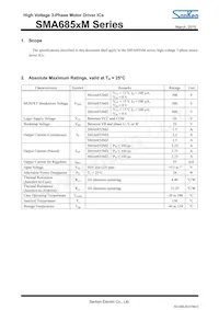 SMA6852MZ LF2451 Datasheet Page 2
