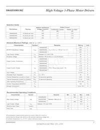 SMA6854MZ LF2452 Datasheet Page 2