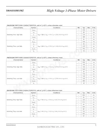 SMA6854MZ LF2452 Datasheet Page 5