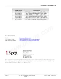 SP7122BEK-L/TR數據表 頁面 4