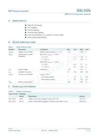 SSL1522T/N2 Datasheet Page 2