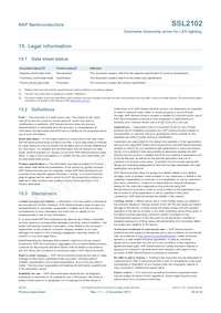 SSL2102T/N1 Datasheet Page 20