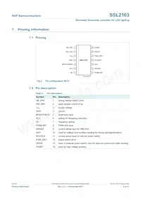 SSL2103T/1 Datasheet Page 4