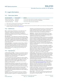 SSL2103T/1 Datasheet Pagina 19