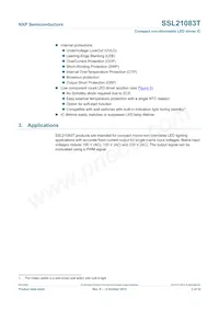 SSL21083T/1 Datasheet Page 2