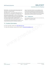 SSL21101T/1 Datasheet Page 21