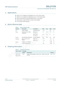SSL21153T/1 Datasheet Page 2