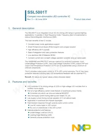 SSL5001T/1J Datasheet Cover