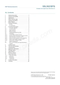 SSL5021BTS/1X Datasheet Page 20