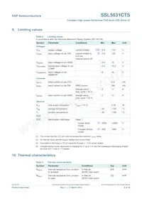 SSL5031CTS/1X Datasheet Page 9