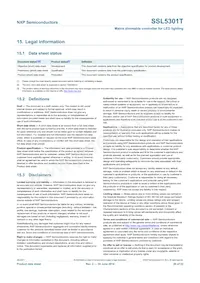 SSL5301T/1J Datasheet Page 20