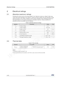 STAP16DPPS05XTTR Datasheet Pagina 4