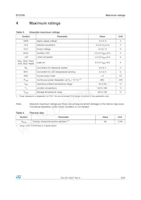 STCF05TBR Datasheet Page 9