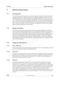 STCF05TBR Datasheet Page 13
