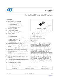 STCF06TBR Datasheet Cover