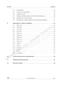STCF06TBR Datasheet Page 3
