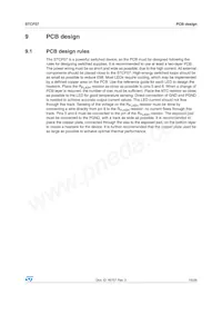 STCF07PNR Datasheet Page 15