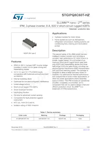 STGIPQ8C60T-HZ Datasheet Cover