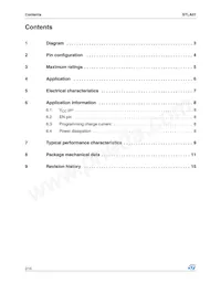 STLA01PUR Datasheet Page 2