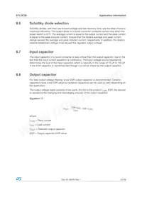 STLDC08PUR數據表 頁面 21