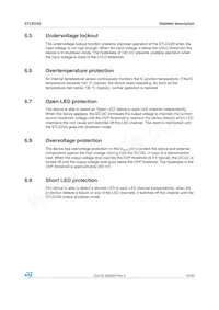 STLED25JR Datasheet Pagina 19