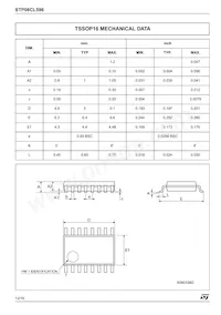 STP08CL596M Datasheet Pagina 12