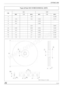 STP08CL596M Datasheet Pagina 13