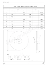 STP08CL596M Datasheet Pagina 14