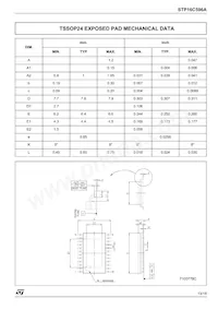 STP16C596AXTTR 데이터 시트 페이지 13