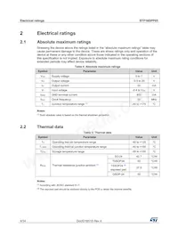 STP16DPP05PTR Datasheet Page 4