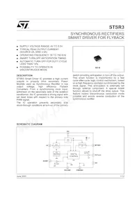 STSR3CD-TR Datasheet Cover