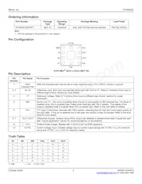 SY84402LMG-TR Datasheet Page 2