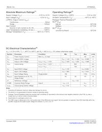 SY84402LMG-TR Datasheet Page 3
