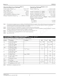 SY88722VKG-TR Datasheet Page 3