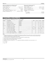 SY88952LMG-TR Datasheet Page 3