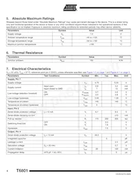 T6801-TAQY Datasheet Page 4