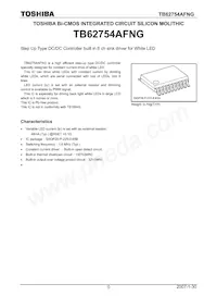 TB62754AFNG(O Datasheet Cover