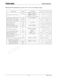 TB62754AFNG(O Datasheet Page 13