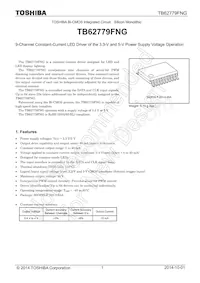 TB62779FNG Datasheet Cover