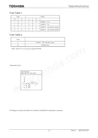 TB6674PG Datasheet Page 3