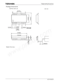 TB6674PG Datenblatt Seite 17