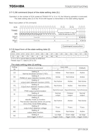 TC62D722FG 데이터 시트 페이지 16