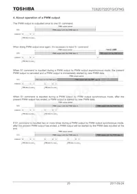 TC62D722FG Datasheet Page 20